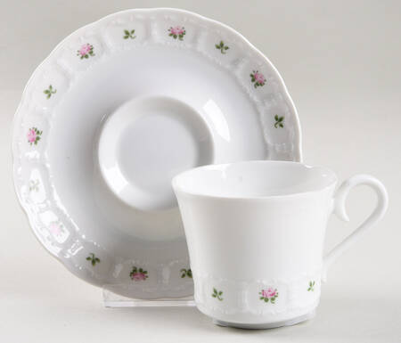 Pirouette Footed Cup & Saucer Set