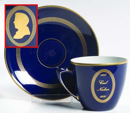 BIG59 Flat Cup & Saucer Set