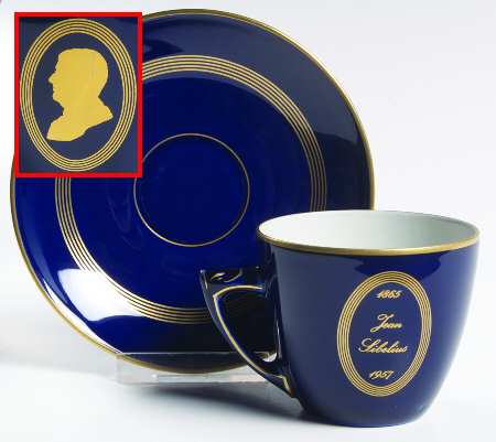 BIG59 Flat Cup & Saucer Set