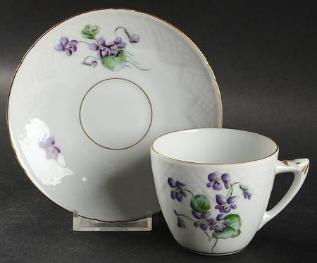 BIG47 Flat Cup & Saucer Set