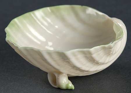 Neptune Green Small Shell Shaped Dish