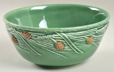 Pine Green Coupe Cereal Bowl