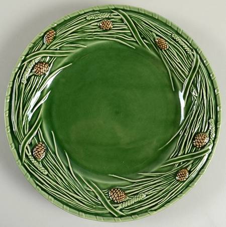 Pine Green Dinner Plate