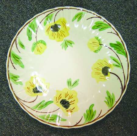 Wild Irish Rose Yellow by Blue Ridge Southern Pottery