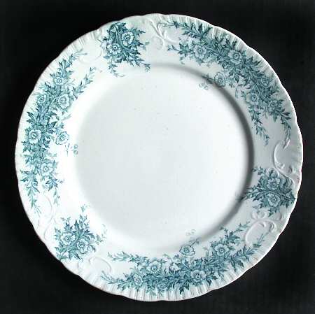 Mabelle Blue Green (No Trim) by Burgess &amp; Leigh