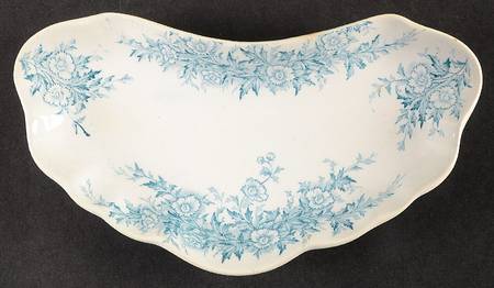Mabelle Blue Green (No Trim) Bone Dish