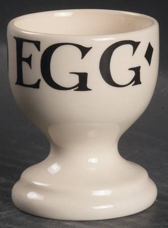 Black Toast & Marmalade Single Egg Cup