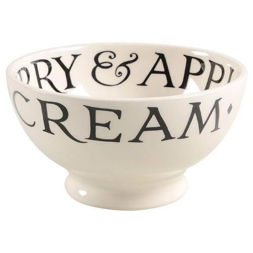 Black Toast & Marmalade Small French Bowl