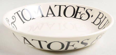 Black Toast & Marmalade 8" Individual Pasta Bowl