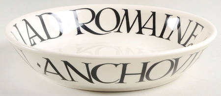 Black Toast & Marmalade Individual Salad Bowl