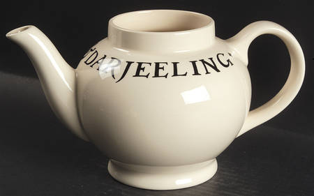 Black Toast & Marmalade Teapot No Lid