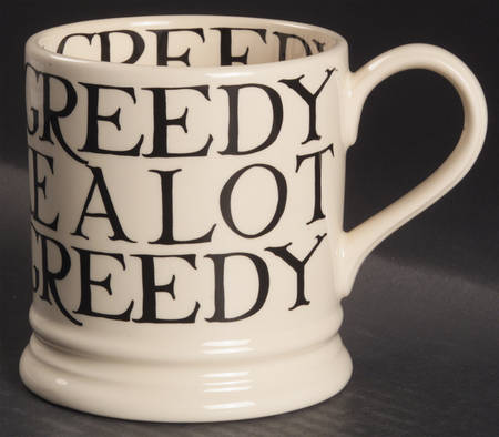 Black Toast & Marmalade Mug