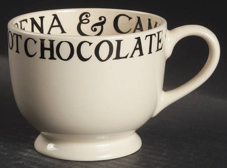 Black Toast & Marmalade Footed Cup