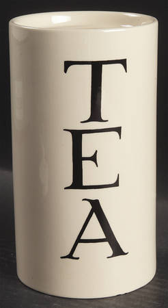 Black Toast & Marmalade Tea Canister No Lid