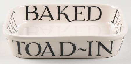 Black Toast & Marmalade 8" Rectangular Baker