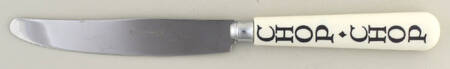 Black Toast & Marmalade Large Dinner Knife
