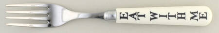 Black Toast & Marmalade Dinner Fork (7 1/2" or Larger)