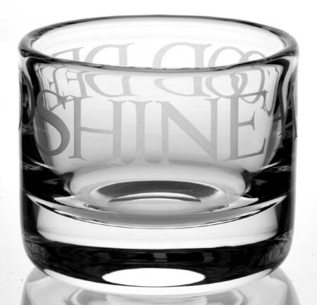 Black Toast & Marmalade Glassware Votive Candleholder