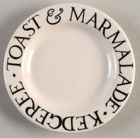 Black Toast & Marmalade Open Jam Dish