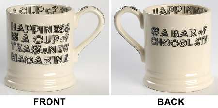 Black Toast & Marmalade Mug