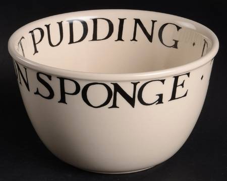 Black Toast & Marmalade 7" Pudding Bowl