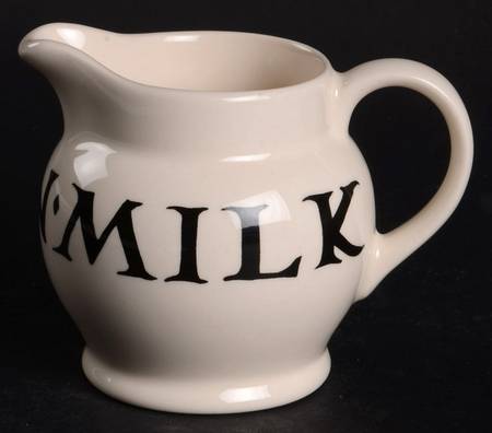 Black Toast & Marmalade Toy Creamer
