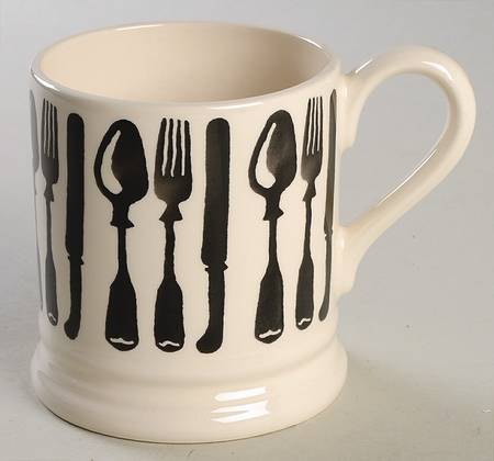 Black Toast & Marmalade Mug