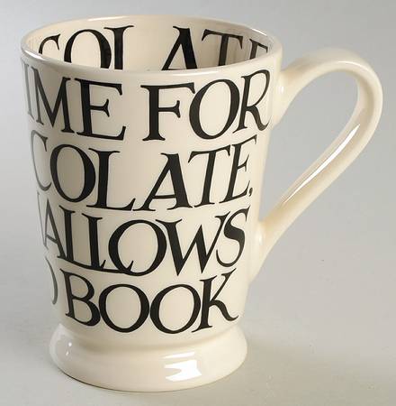 Black Toast & Marmalade Cocoa Mug