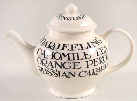 Black Toast & Marmalade Mini Teapot & Lid
