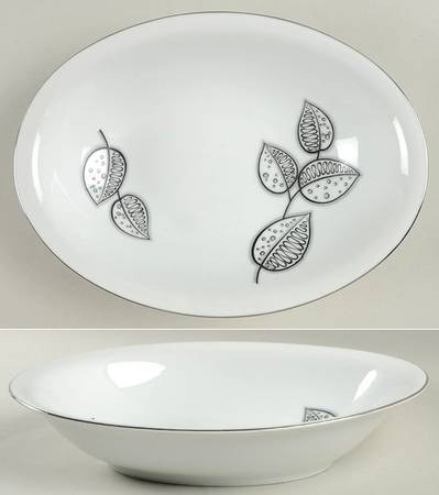 Fashion 10" Oval Vegetable Bowl