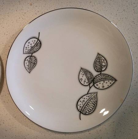 Fashion Salad Plate