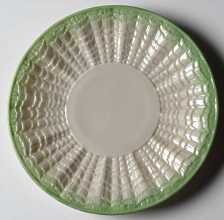 Tridacna Green (No Trim) Bread & Butter Plate