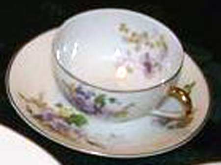Ber397 Flat Cup & Saucer Set