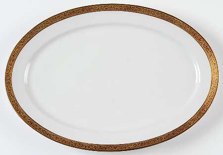 BAL22 13" Oval Serving Platter