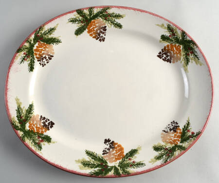 BIZ2 16" Oval Serving Platter by Bizzirri