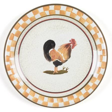Rooster Salad Plate