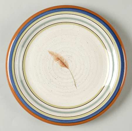 Quill Salad Plate by Bob Timberlake