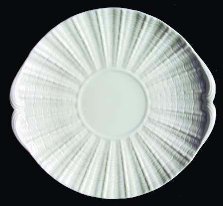 Neptune White Bread Serving Plate