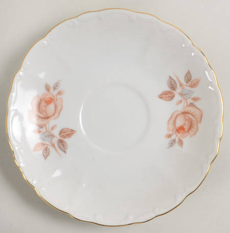 Alpin Rose (Roses on Side) Saucer