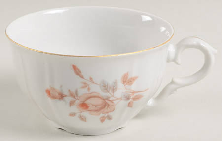 Alpin Rose (Roses on Side) Flat Cup