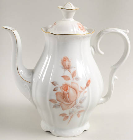 Alpin Rose (Roses on Side) Coffee Pot & Lid