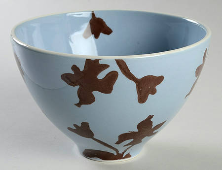 Chocolate Montalla Cornflower Blue Coupe Cereal Bowl
