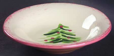 Natale Large Rim Soup Bowl