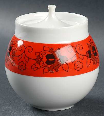 Fandango Sugar Bowl & Lid