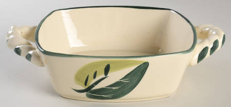 Autumn Leaf 8" Square Vegetable Bowl