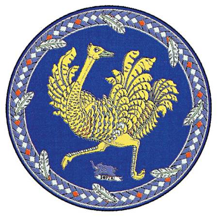 Original Struzzo Saucer for Flat Camel Demitasse Cup