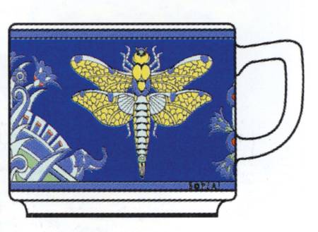 Original Flat Libellula Demitasse Cup