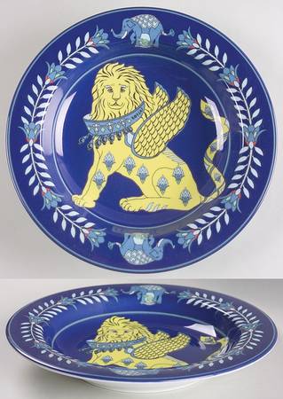 Original Large Rim Leoninus Soup Bowl