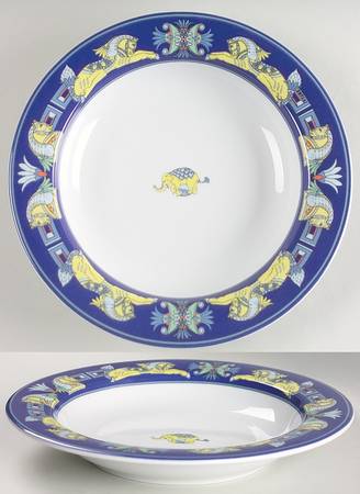 Original Large Rim Hippo Soup Bowl