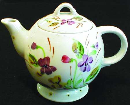 Raining Violets by Blue Ridge Southern Pottery